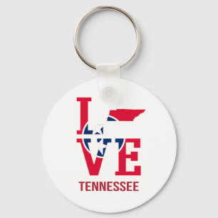 Porte-clés Tennessee USA State Love