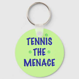 Porte-clés Tennis la Menace