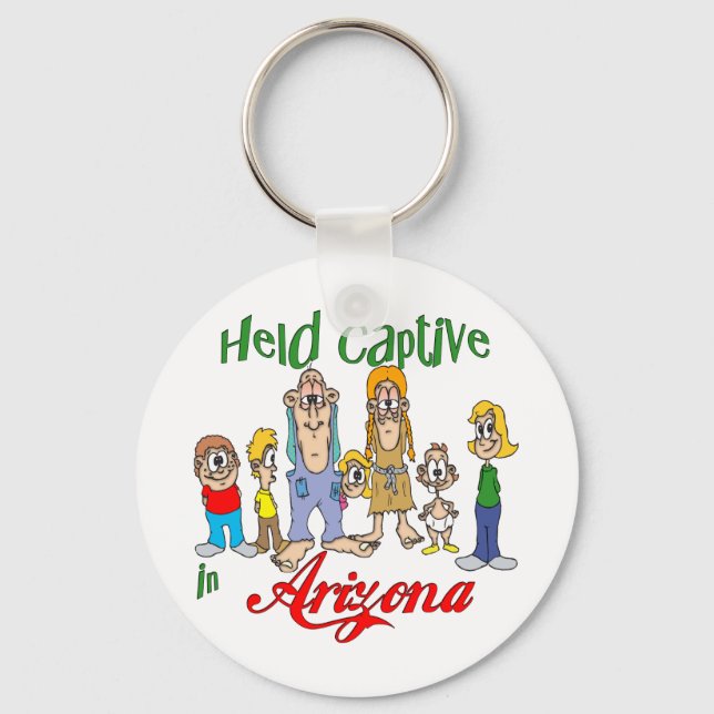 Porte-clés Tenu captif en Arizona (Recto)