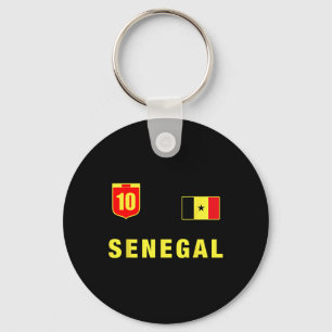 Porte-clés Tenue Sénégal Vert Vêtement Sénégal Design Vêtemen