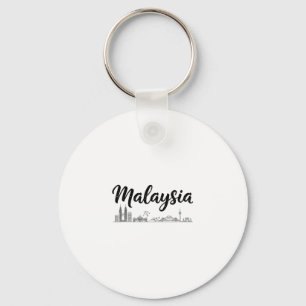 Porte-clés Tenues de vacances de voyage à la skyline de Malai