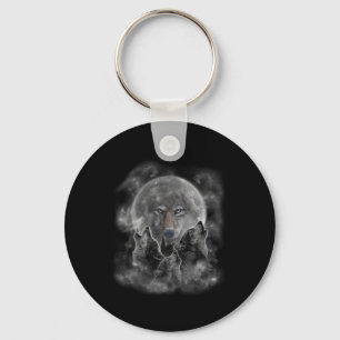 Porte-clés Terrain de chasse au loup gris