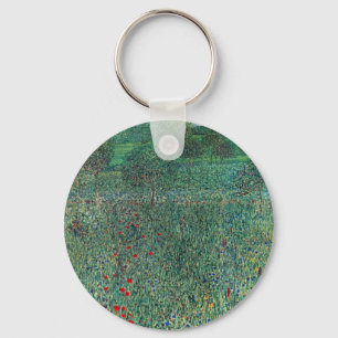 Porte-clés Terrain de fleurs à Litzlberg Klimt, Paysage Vinta