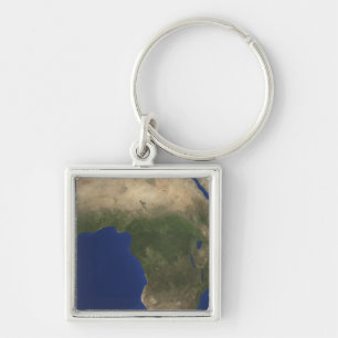 Porte-clés Terre avec couverture terrestre sur l'Afrique