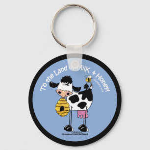 Porte-clés Terre de lait et de miel