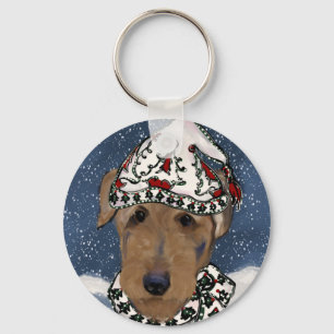 PORTE-CLÉS TERRIER AIREDALE    