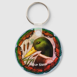 Porte-clés Tête de canard Mallard