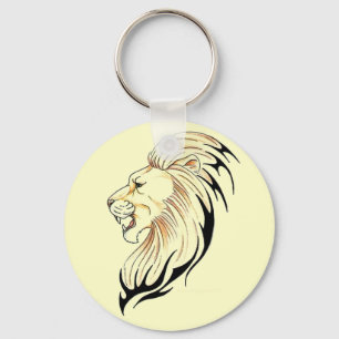 porte-clés tête de lion