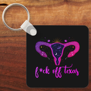 Porte-clés Texas Abortion Ban Celestial Uterus protestation