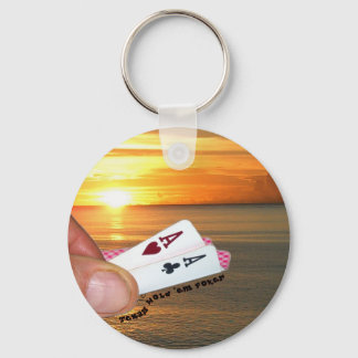 Porte-clés Texas Hold'em Sunset