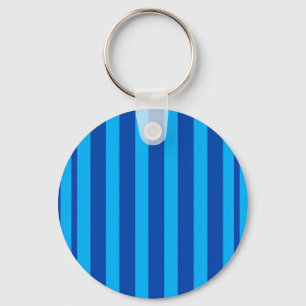 Porte-clés Texture rayée bleue