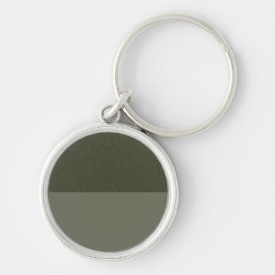 Porte-clés Texturé sur la mousse lisse Porte - clé vert (pers