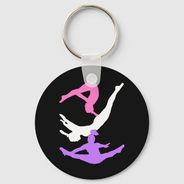 Porte-clés Tgymante trampoline (Recto)