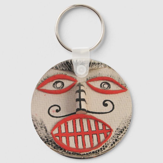 Porte-clés Thailande Fantôme, Festival Phi Ta Khon Mask, Loei (Recto)