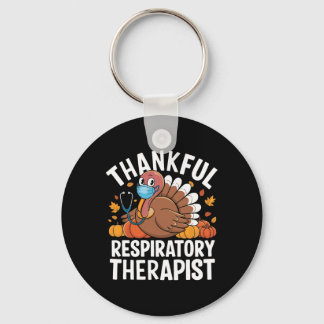 Porte-clés Thankful Respiratory Therapist Fall Lung Thanksgiv