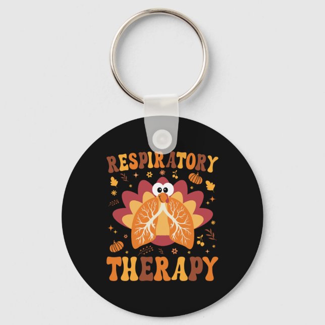 Porte-clés Thanksgiving Respiratory Therapist Fall Au (Recto)