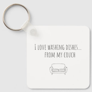 Porte-clés The best way to wash dishes