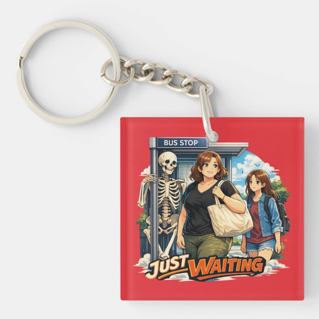 Porte-clés The bus stop (Devant)