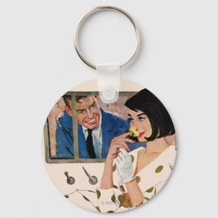 Porte-clés The Golden Rose