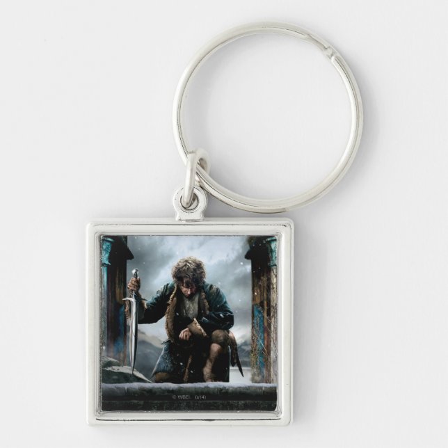 Porte-clés The Hobbit - BILBO BAGGINS™ Movie Poster (Devant)