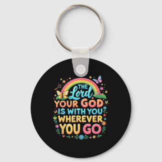 Porte-clés The Lord Your God Christian Vbs 2025 True North Ro