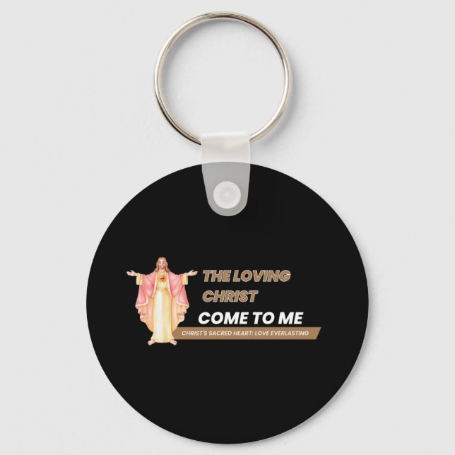 Porte-clés The Loving Christ Come To Me (Recto)