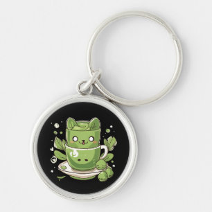 Porte-clés thé vert matcha