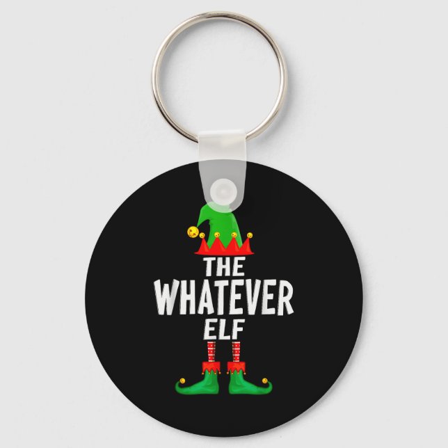 Porte-clés The Whatever Elf Matching Family Christmas  (Recto)