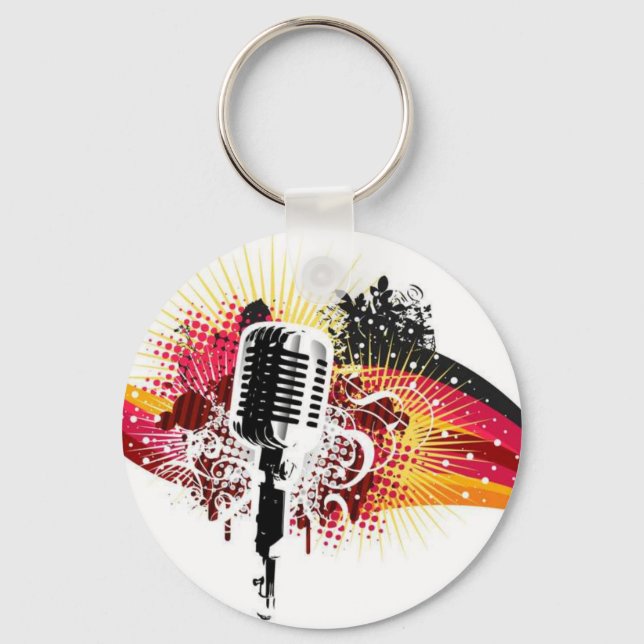 Porte-clés thème de musique (Recto)