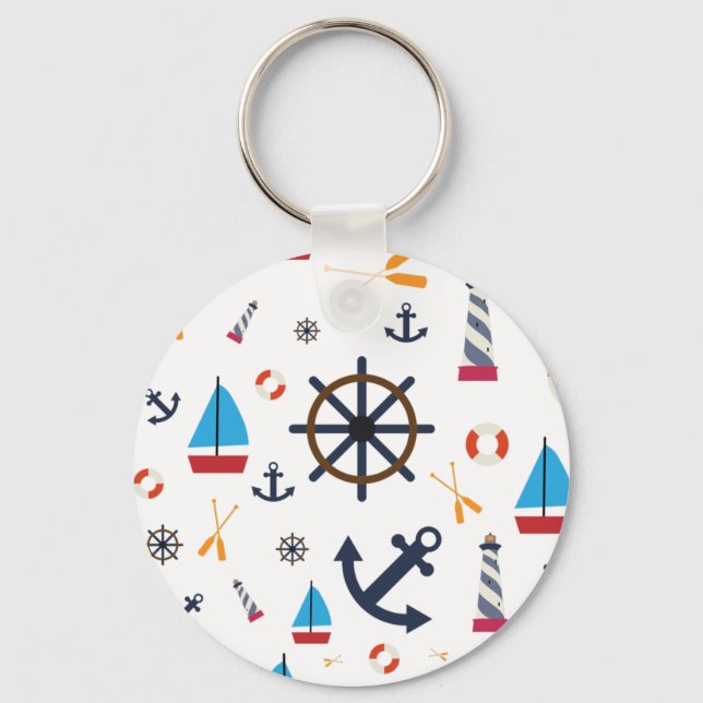 Porte-clés Thème nautique Thunder_Cove (Verso)