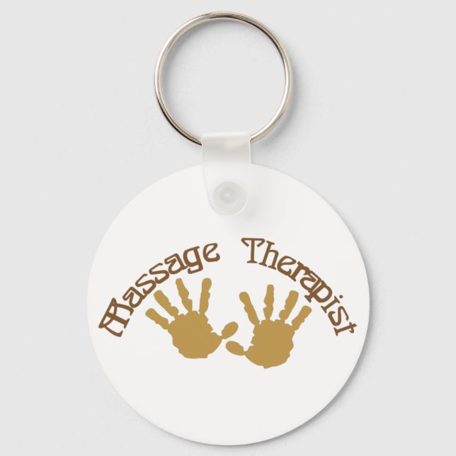 Porte-clés Thérapeute de massage (Recto)
