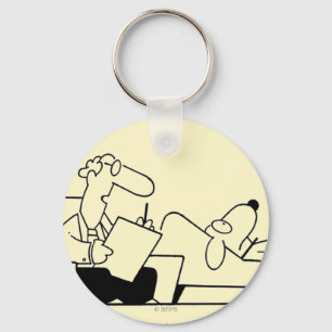 Porte-clés Thérapie de chien