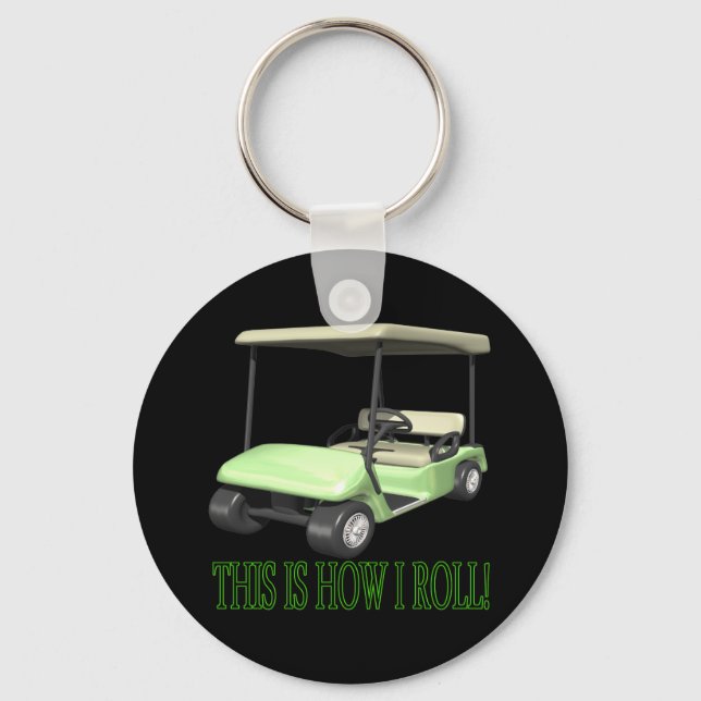 Porte-clés This Is How I Roll (Recto)