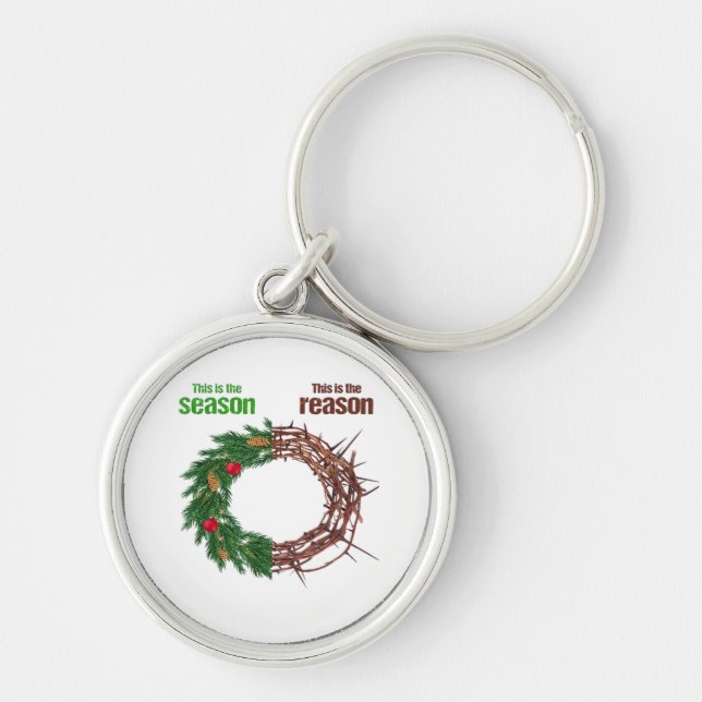 Porte-clés This Is The Season This Is The Christian Christmas (Devant)