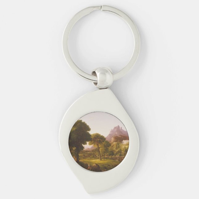 Porte-clés Thomas Cole Dream d'Arcadia (Devant)