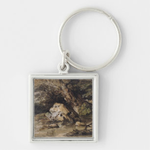 Porte-clés Thomas Gainsborough   un paysage accidenté avec