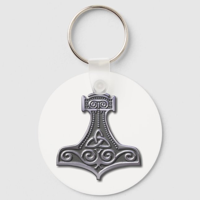 Porte-clés Thor's Hammer-silver (Recto)