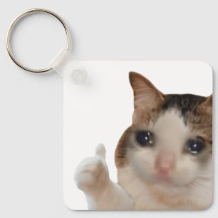 Porte-clés Thumbs Up Ok Cat Meme