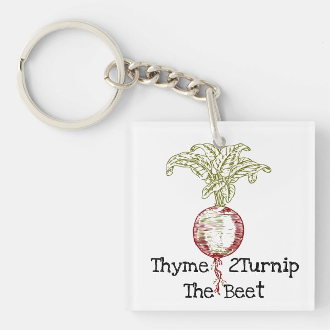 Porte-clés Thyme 2Turnip Le Porte - clé de betteraves (Devant)