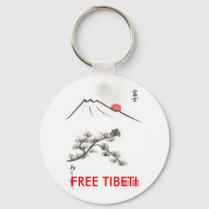 Porte-clés TIBET GRATUIT ! -porte-clé