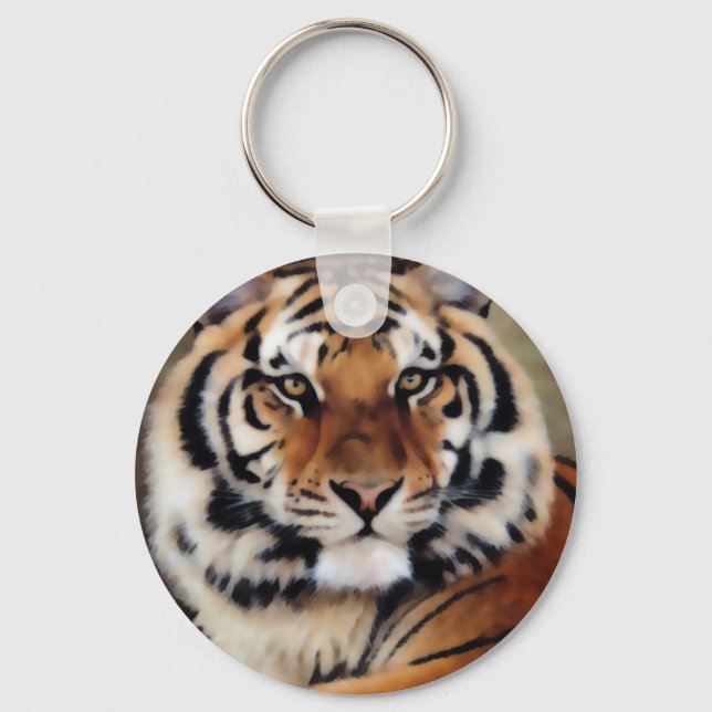 Porte-clés Tiger par Psyco (Recto)