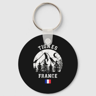 Porte-clés Tignes France Alpes Station de ski alpin Ski franç