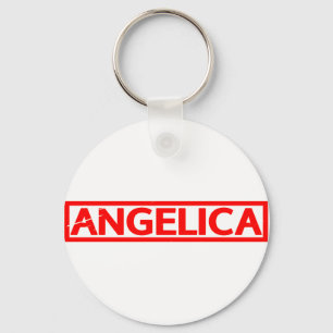 Porte-clés Timbre Angelica