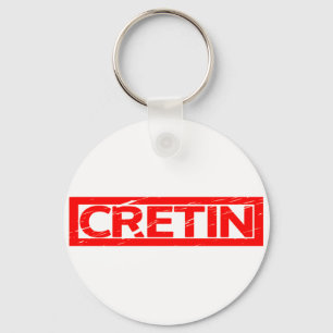 Porte-clés Timbre Cretin