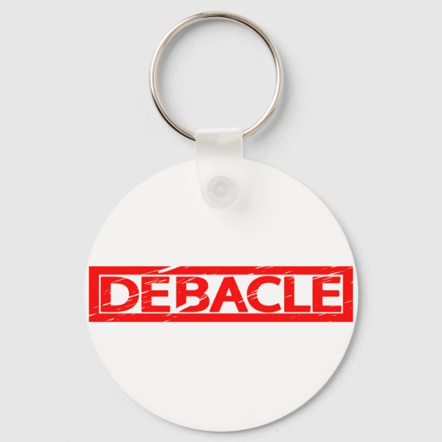 Porte-clés Timbre de débâcle (Recto)