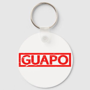 Porte-clés Timbre de Guapo