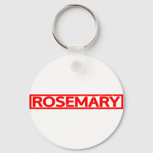 Porte-clés Timbre de romarin