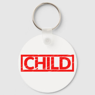 Porte-clés Timbre enfant