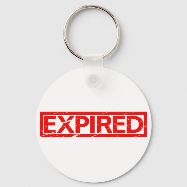 Porte-clés Timbre expiré (Recto)