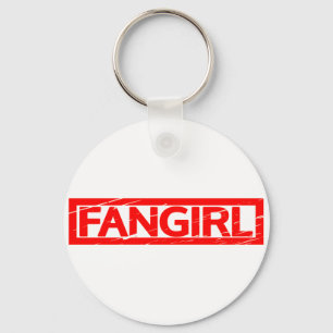 Porte-clés Timbre Fangirl
